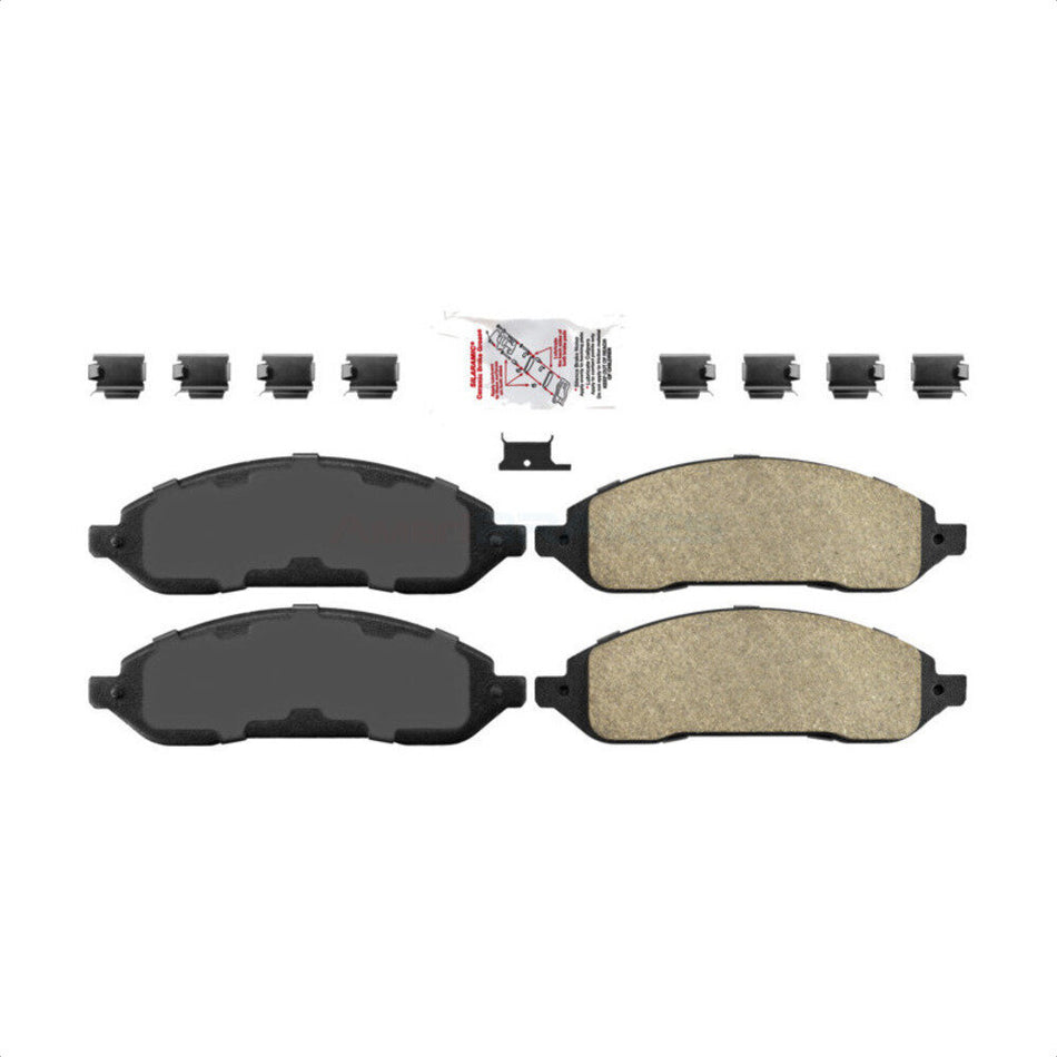 Front Ceramic Disc Brake Pads NWF-PRC1022 For 2004-2007 Ford Freestar Mercury Monterey by AmeriBRAKES