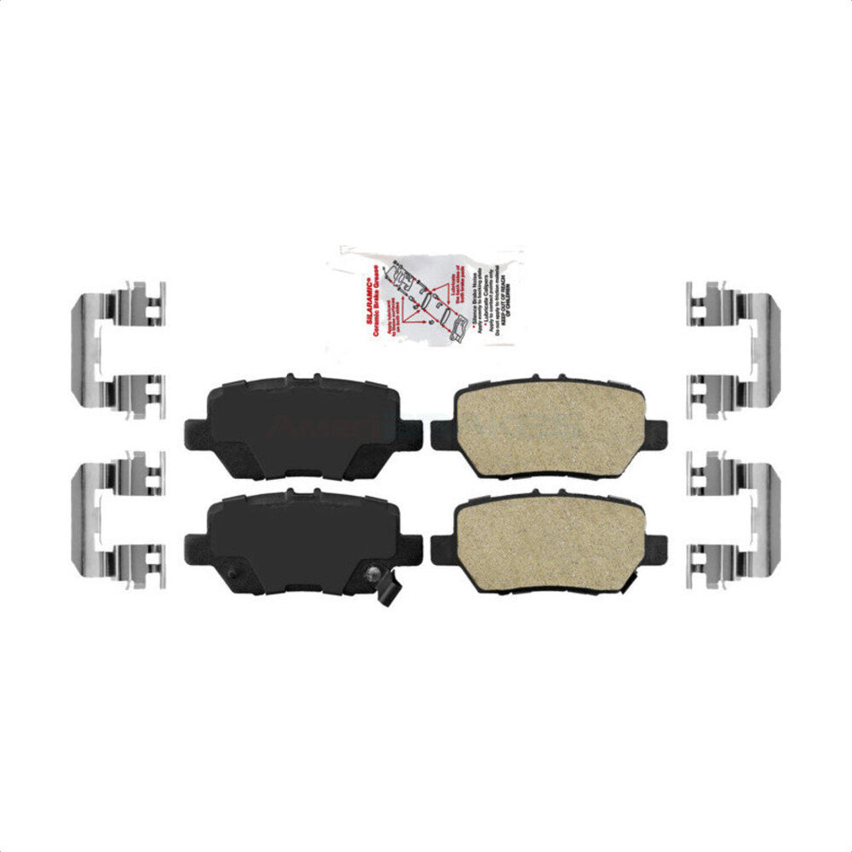 Rear Ceramic Disc Brake Pads NWF-PRC1090 For 2005-2012 Acura RL
