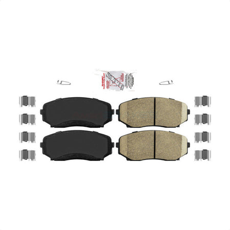 Front Ceramic Disc Brake Pads NWF-PRC1258 For Ford Edge Mazda CX-9 Lincoln MKX CX-7 CX-5 by AmeriBRAKES