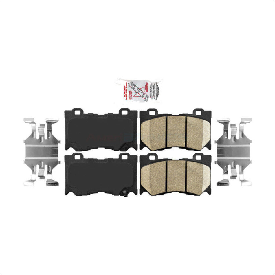 Front Ceramic Disc Brake Pads NWF-PRC1346 For INFINITI Q50 G37 Nissan 370Z Q60 Z M37 FX50 QX70 Q70