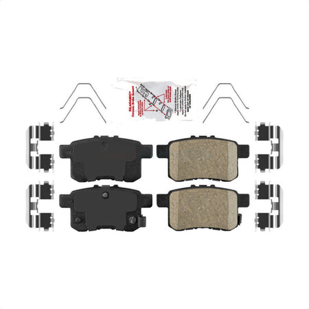 Rear Ceramic Disc Brake Pads NWF-PRC1451 For Honda Accord Acura TSX by AmeriBRAKES