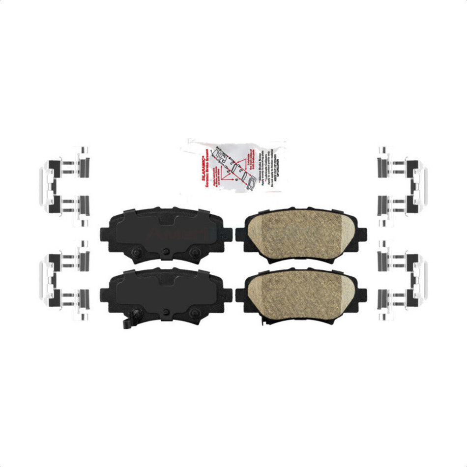 Rear Ceramic Disc Brake Pads NWF-PRC1729 For Mazda 3 Sport