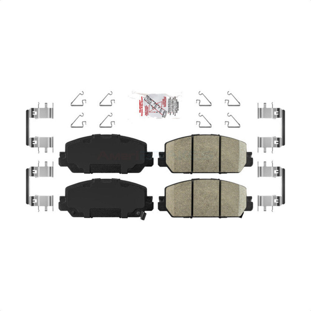 Front Ceramic Disc Brake Pads NWF-PRC2036 For Honda CR-V HR-V by AmeriBRAKES