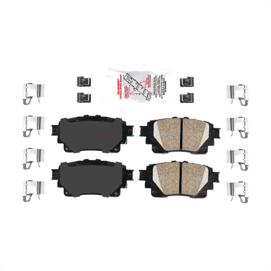 Rear Ceramic Disc Brake Pads NWF-PRC2183 For Toyota Corolla