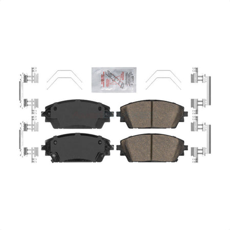 Front Ceramic Disc Brake Pads NWF-PRC2218 For Mazda 3 Sport by AmeriBRAKES