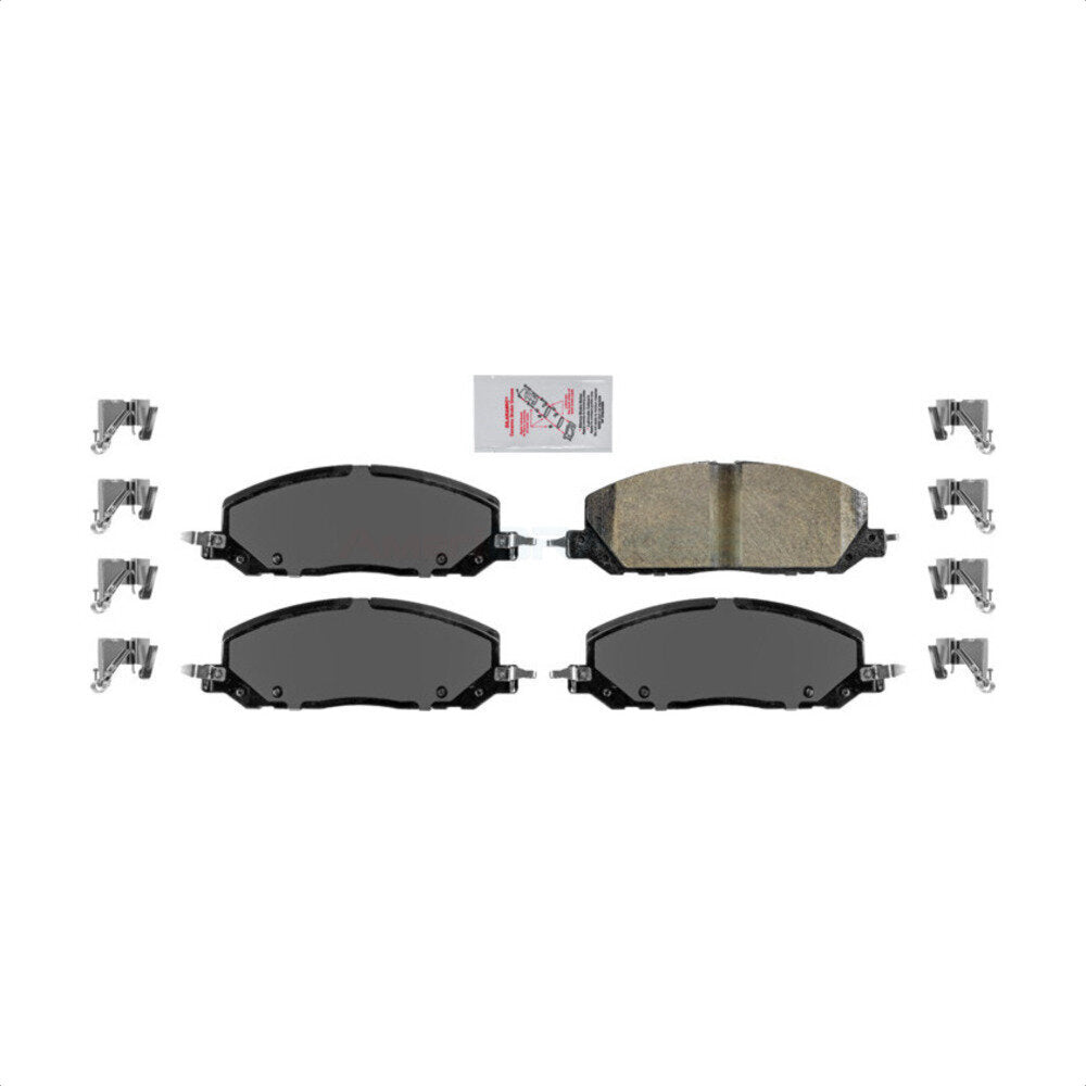 Front Ceramic Disc Brake Pads NWF-PRC2229 For Ford Explorer Lincoln Aviator Police Interceptor Utility by AmeriBRAKES