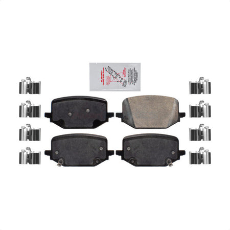 Rear Ceramic Disc Brake Pads NWF-PRC2231 For Ford Explorer Lincoln Aviator Police Interceptor Utility by AmeriBRAKES