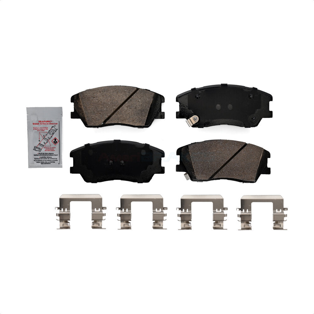 Front Ceramic Disc Brake Pads NWF-PRC2287 For 2020-2022 Kia Soul Turbocharged by AmeriBRAKES