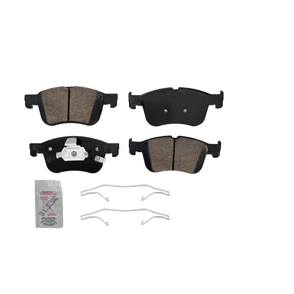 Front Ceramic Disc Brake Pads NWF-PRC2300 For Ford Escape Lincoln Corsair Bronco Sport by AmeriBRAKES