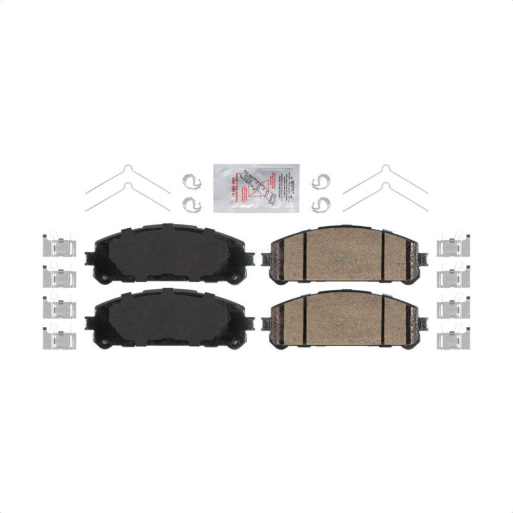 Front Ceramic Disc Brake Pads NWF-PRC2304 For 2020-2023 Toyota Highlander by AmeriBRAKES