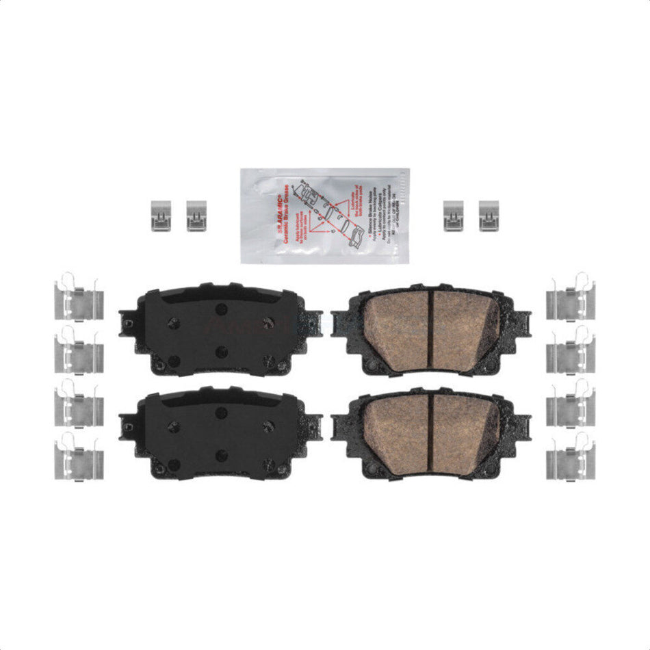 Rear Ceramic Disc Brake Pads NWF-PRC2305 For Toyota Highlander Sienna RAV4 Prime Lexus NX350h NX350