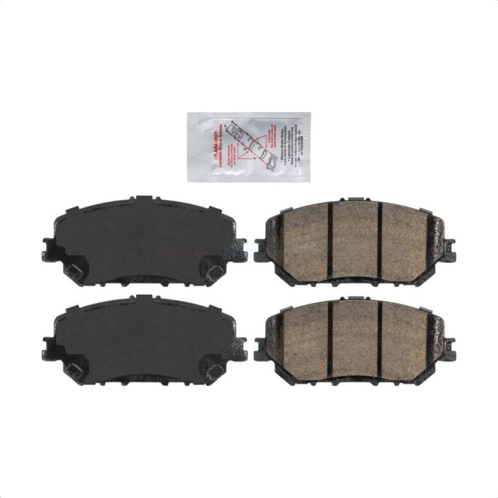 Front Ceramic Disc Brake Pads NWF-PRC2375 For 2021-2023 Nissan Rogue by AmeriBRAKES