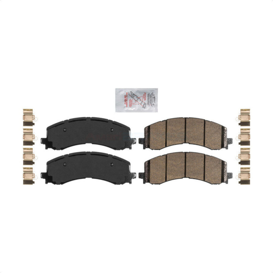 Front Ceramic Disc Brake Pads NWF-PRC2382 For Ford F-150 Bronco Lightning Expedition Lincoln