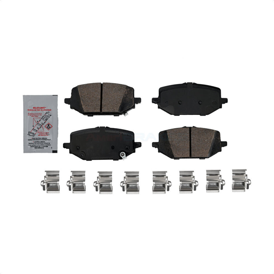 Rear Ceramic Disc Brake Pads NWF-PRC2397 For 2022 Acura MDX by AmeriBRAKES