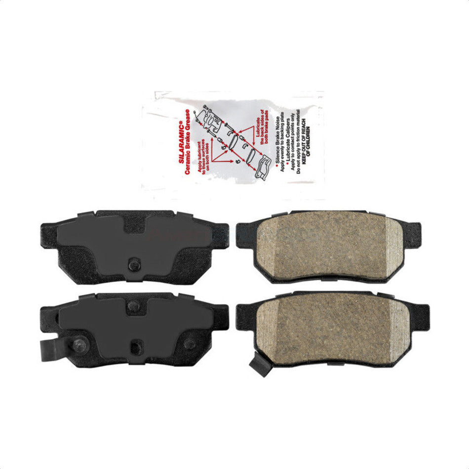 Rear Ceramic Disc Brake Pads NWF-PRC374 For Honda Fit Civic Acura Integra del Sol EL Prelude CRX