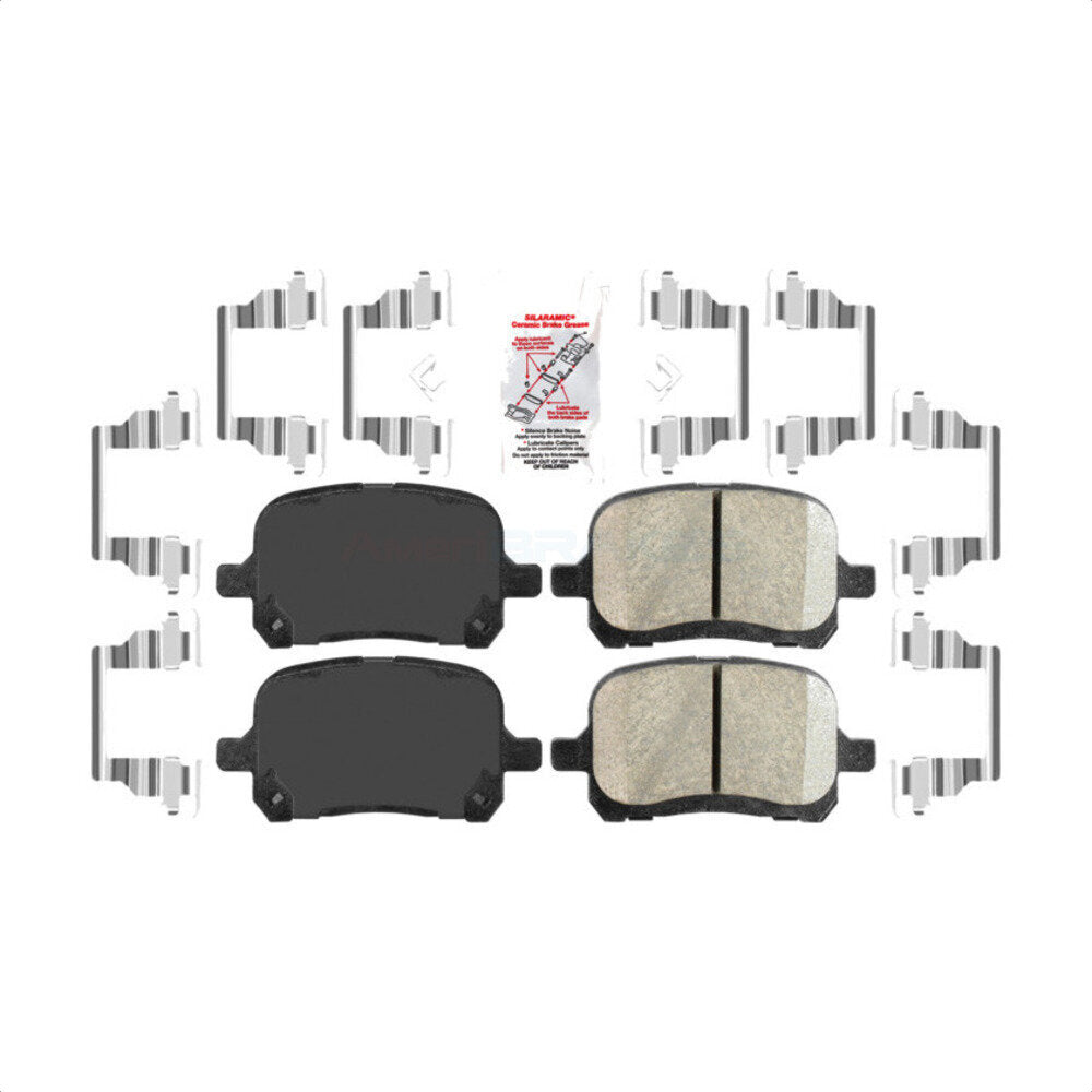 Front Ceramic Disc Brake Pads NWF-PRC707 For Toyota Camry Avalon Lexus RX300 ES300 Solara by AmeriBRAKES