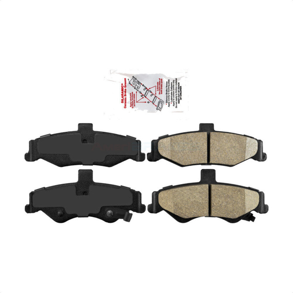 Rear Ceramic Disc Brake Pads NWF-PRC750 For Chevrolet Camaro Pontiac Firebird Avanti II by AmeriBRAKES