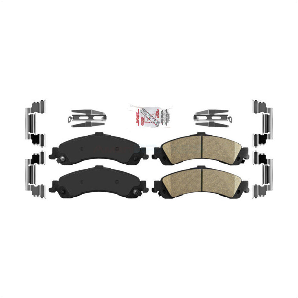 Rear Ceramic Disc Brake Pads NWF-PRC834 For Chevrolet GMC Silverado 1500 Sierra Avalanche Yukon XL