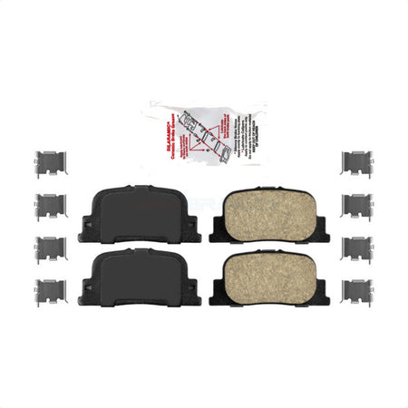 Rear Ceramic Disc Brake Pads NWF-PRC835 For Toyota Camry Scion tC Lexus ES300 by AmeriBRAKES