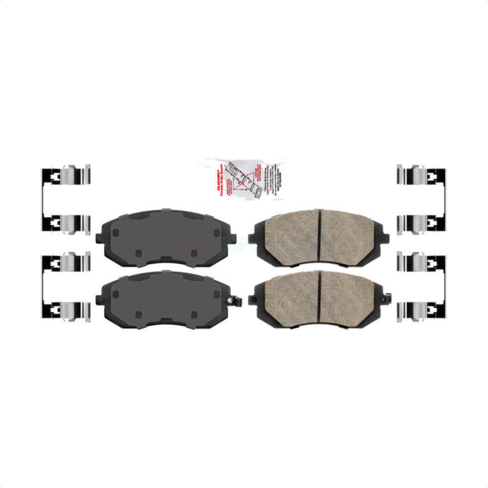 Front Ceramic Disc Brake Pads NWF-PRC929 For Subaru Outback Forester Impreza Legacy Baja Saab 9-2X WRX by AmeriBRAKES