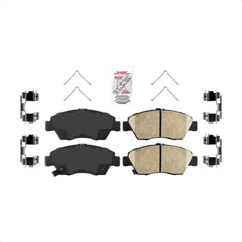 Front Ceramic Disc Brake Pads NWF-PRC948A For Honda Civic by AmeriBRAKES