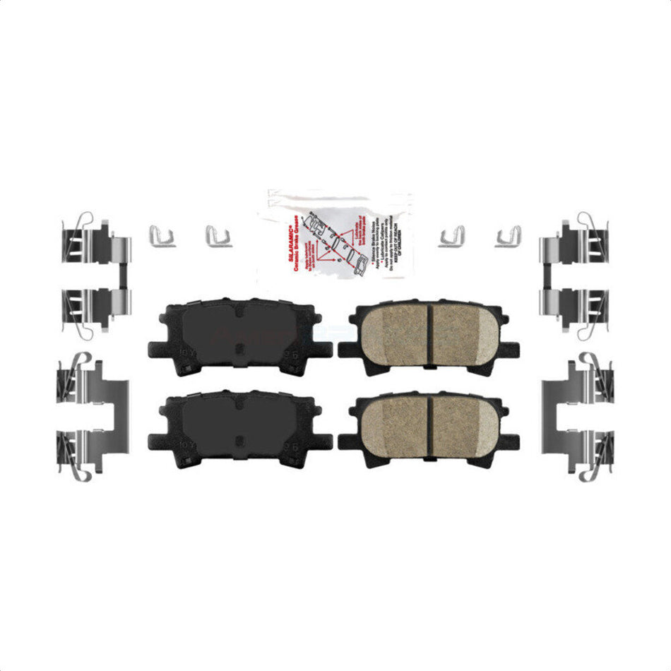 Rear Ceramic Disc Brake Pads NWF-PRC996 For Lexus RX350 Toyota Highlander RX330 RX400h