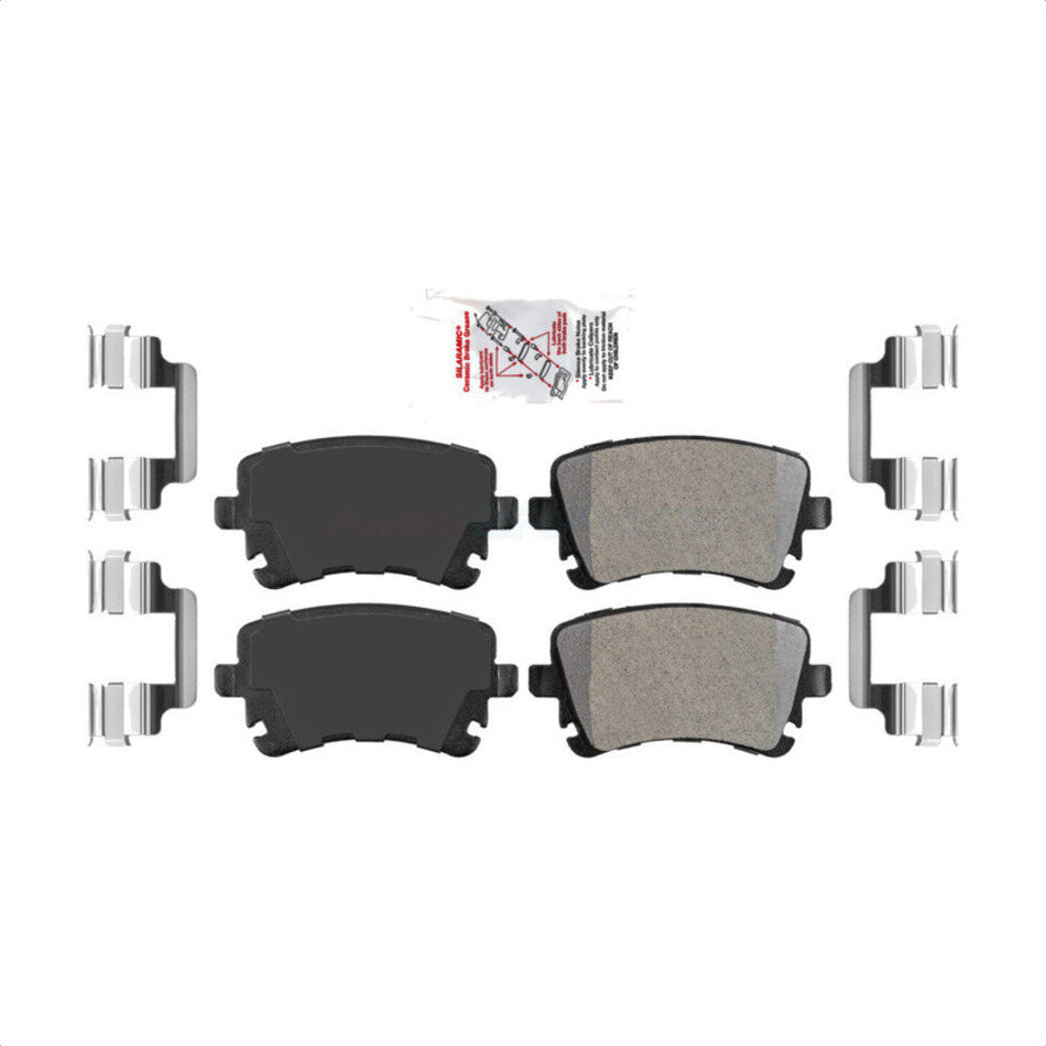 Rear Semi-Metallic Disc Brake Pads NWF-PRM1018 For Audi Q5 A6 Quattro S4 A8 RS4 S6 S8 Volkswagen RS6