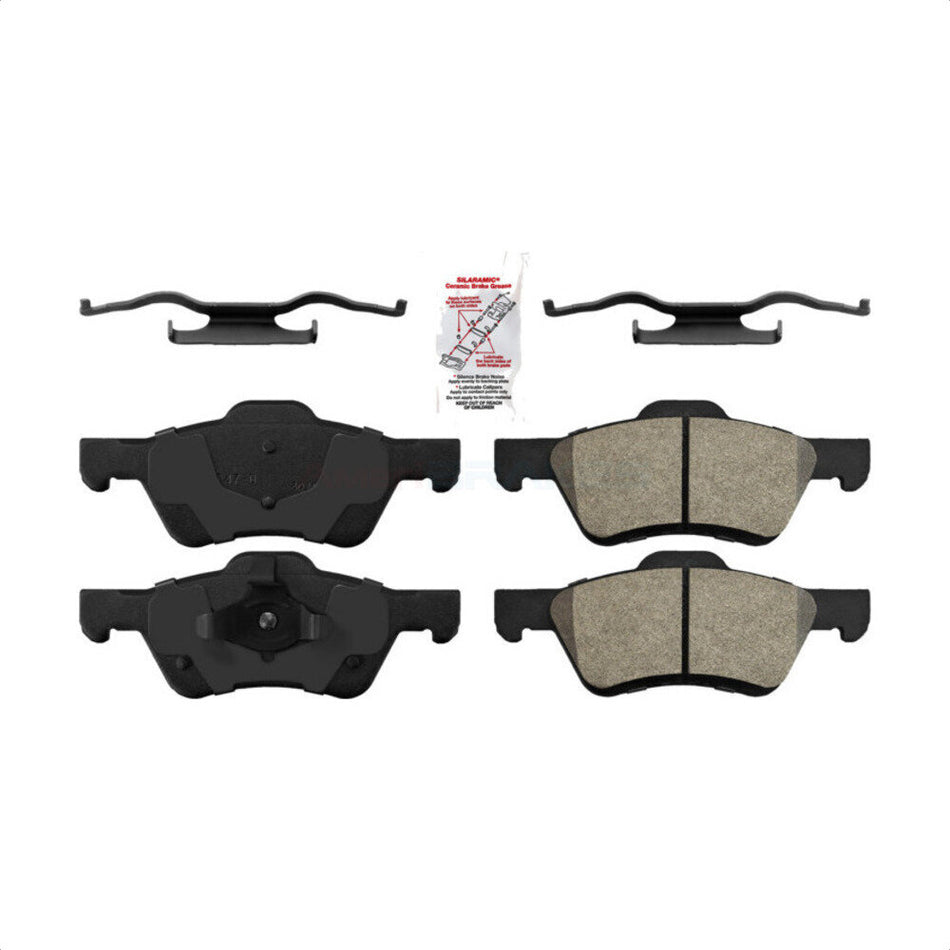 Front Semi-Metallic Disc Brake Pads NWF-PRM1047 For Ford Escape Mercury Mariner Mazda Tribute by AmeriBRAKES