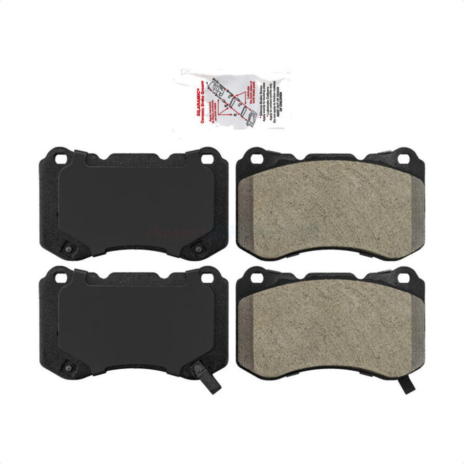 Front Semi-Metallic Disc Brake Pads NWF-PRM1049 For Acura TL