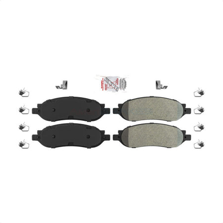 Rear Semi-Metallic Disc Brake Pads NWF-PRM1068 For 2005-2007 Ford F-250 Super Duty F-350 by AmeriBRAKES