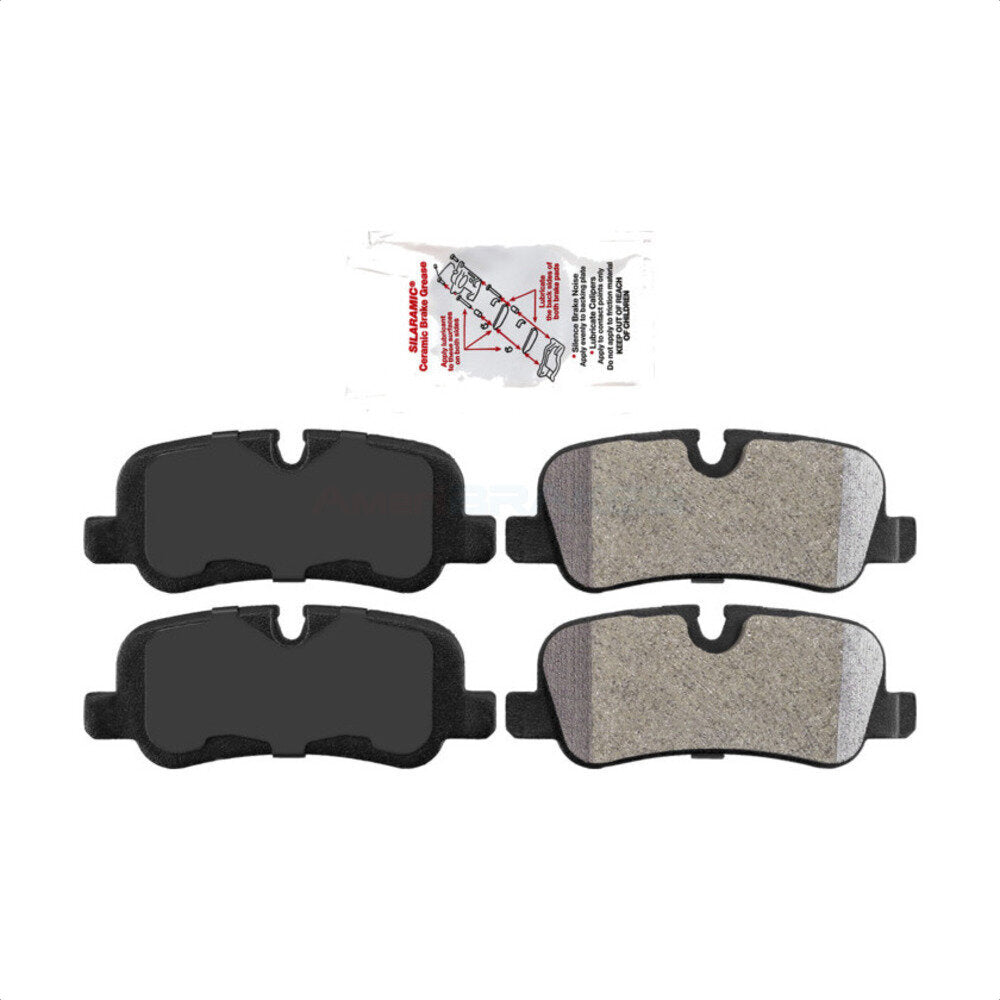 Rear Semi-Metallic Disc Brake Pads NWF-PRM1099 For Land Rover Range Sport LR4 LR3 by AmeriBRAKES