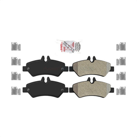 Rear Semi-Metallic Disc Brake Pads NWF-PRM1317 For Sprinter 2500 Mercedes-Benz Freightliner Dodge 3500 by AmeriBRAKES