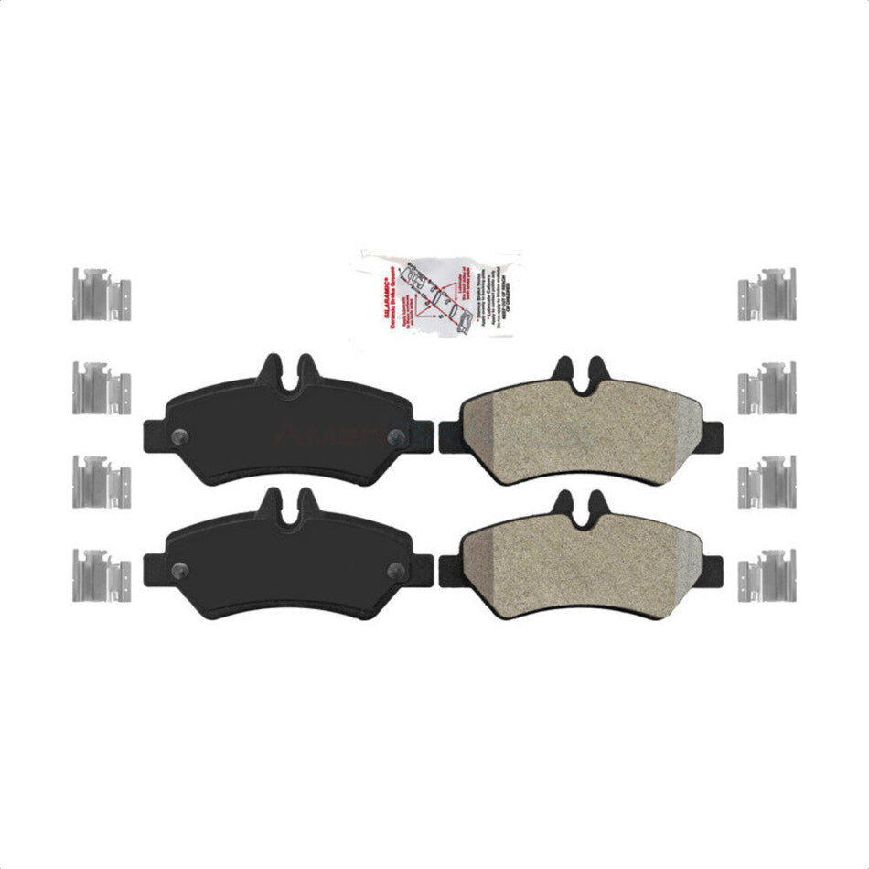 Rear Semi-Metallic Disc Brake Pads NWF-PRM1317 For Mercedes-Benz Sprinter 2500 3500 Dodge