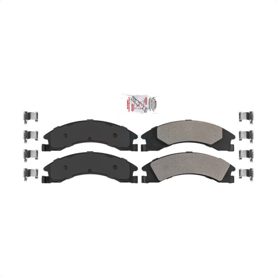 Rear Semi-Metallic Disc Brake Pads NWF-PRM1329 For Ford E-350 Super Duty E-250 E-150 E-450 Econoline