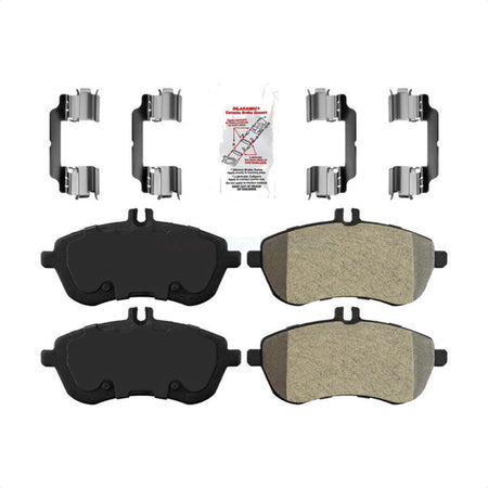 Front Semi-Metallic Disc Brake Pads NWF-PRM1340 For Mercedes-Benz C300 C250 SLK250 C230 by AmeriBRAKES