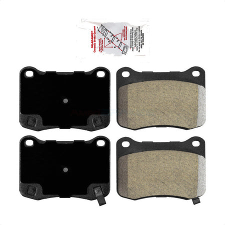 Rear Semi-Metallic Disc Brake Pads NWF-PRM1366 For 2008-2014 Lexus IS F by AmeriBRAKES