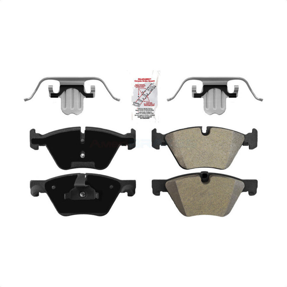 Front Semi-Metallic Disc Brake Pads NWF-PRM1504 For BMW 528i xDrive