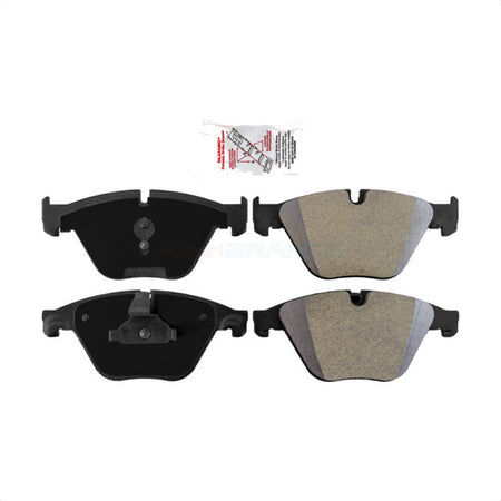 Front Semi-Metallic Disc Brake Pads NWF-PRM1505 For BMW 535i xDrive 528i 640i Gran Coupe 535d ActiveHybrid 5 by AmeriBRAKES