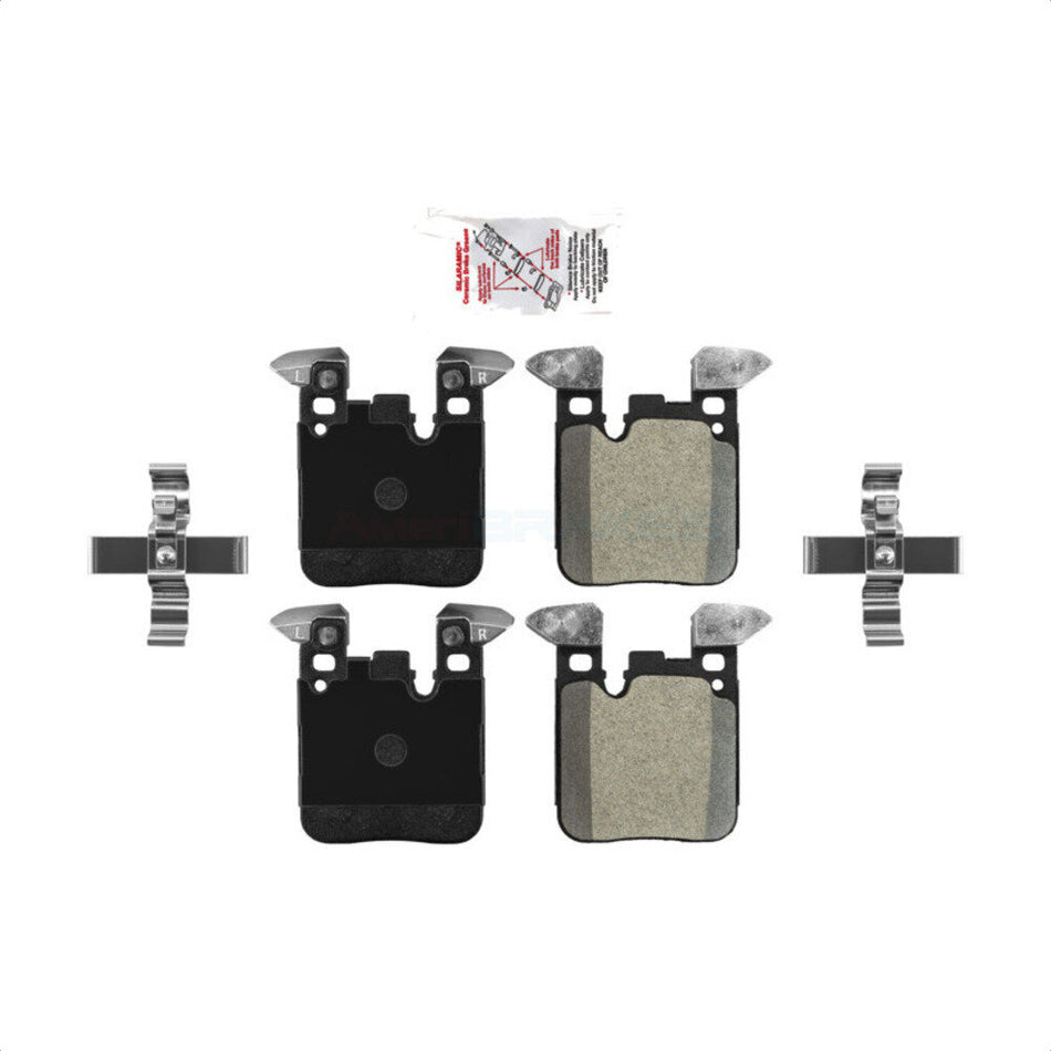 Rear Semi-Metallic Disc Brake Pads NWF-PRM1656 For BMW 328i xDrive 330i 320i 335i 428i 340i 230i M4