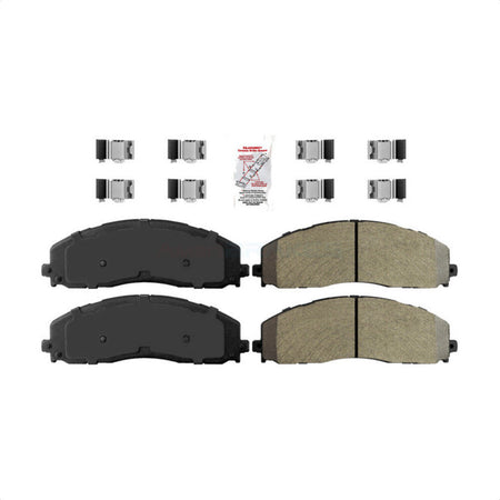 Front Semi-Metallic Disc Brake Pads NWF-PRM1680 For Ford F-250 Super Duty F-350 F-450 by AmeriBRAKES