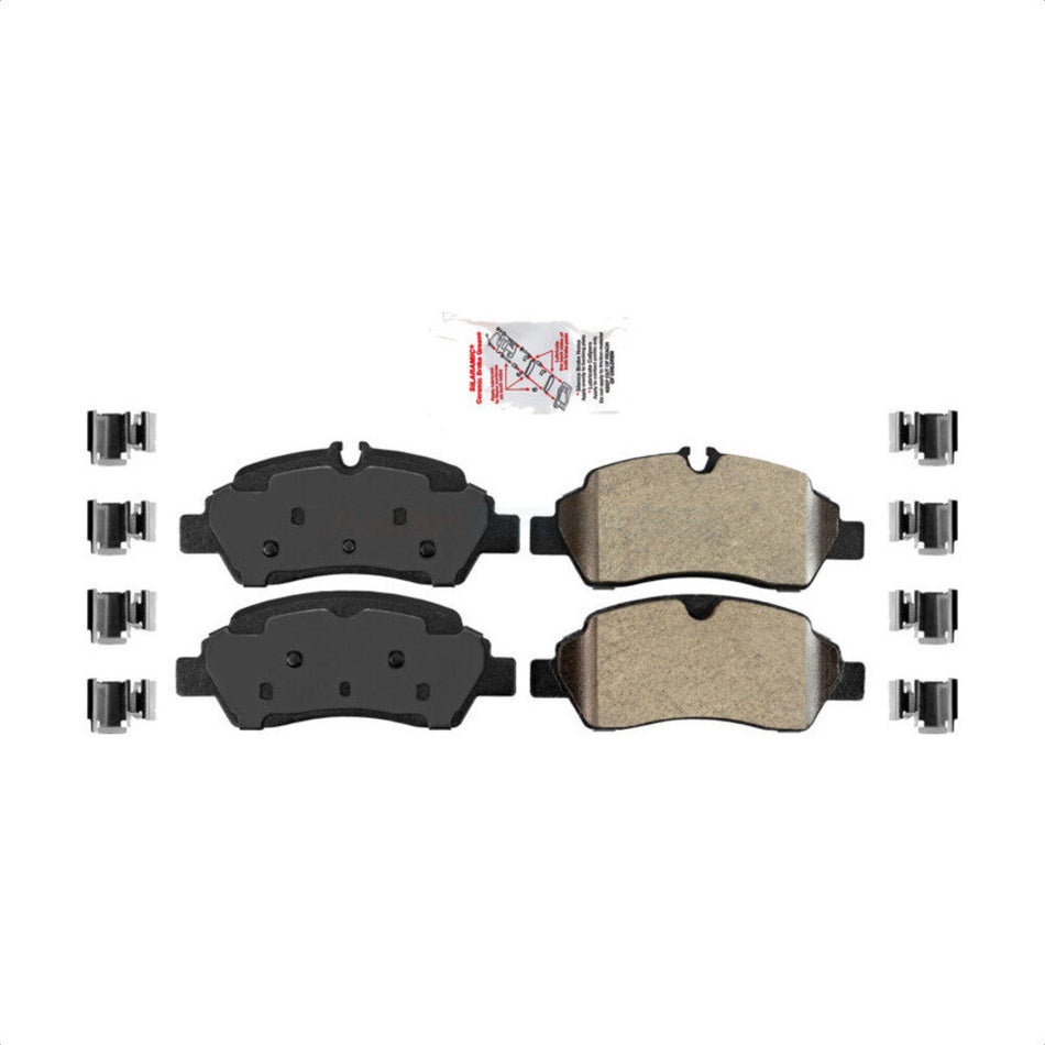 Rear Semi-Metallic Disc Brake Pads NWF-PRM1775 For 2015-2019 Ford Transit-250 Transit-350 Transit-150 HD by AmeriBRAKES