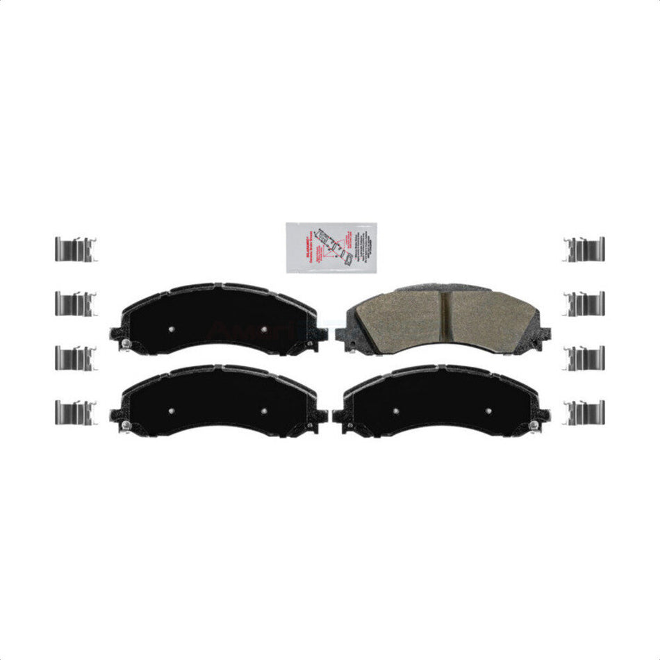 Front Semi-Metallic Disc Brake Pads NWF-PRM2223 For Ram 2500 3500