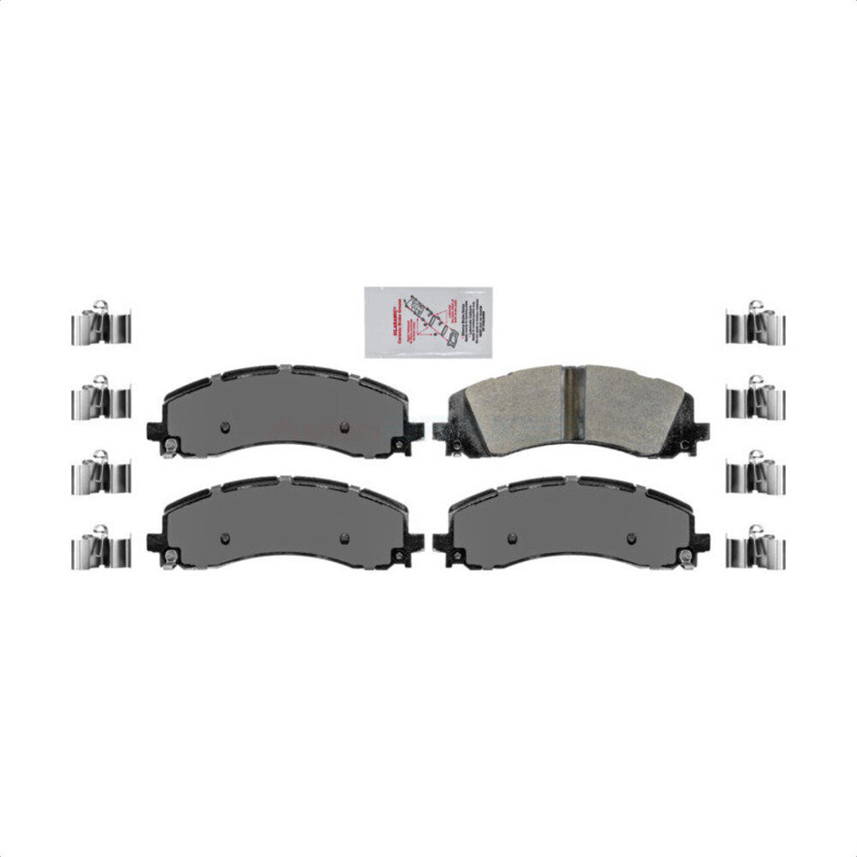 Rear Semi-Metallic Disc Brake Pads NWF-PRM2225 For 2019-2022 Ram 2500 3500 by AmeriBRAKES