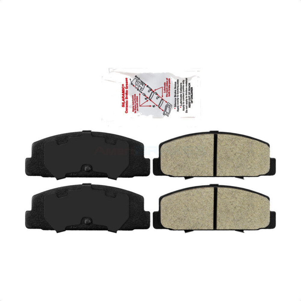 Rear Semi-Metallic Disc Brake Pads NWF-PRM332 For Mazda 6 RX-7 Protege by AmeriBRAKES