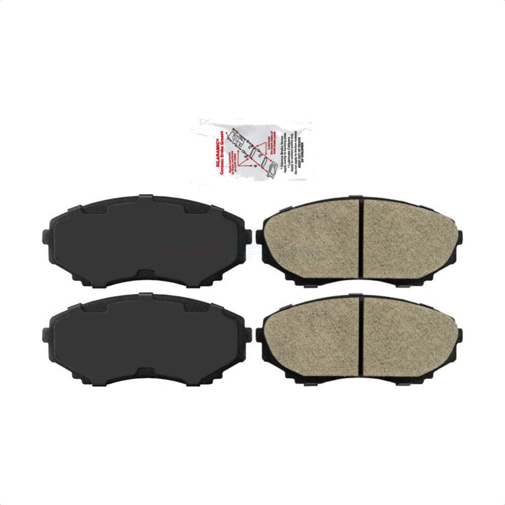 Front Semi-Metallic Disc Brake Pads NWF-PRM551 For Mazda MPV by AmeriBRAKES