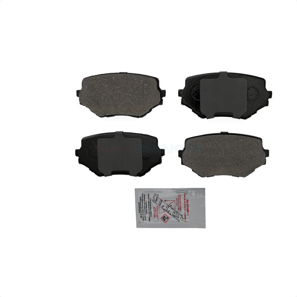 Front Semi-Metallic Disc Brake Pads NWF-PRM680 For Suzuki Grand Vitara XL-7 Sidekick by AmeriBRAKES