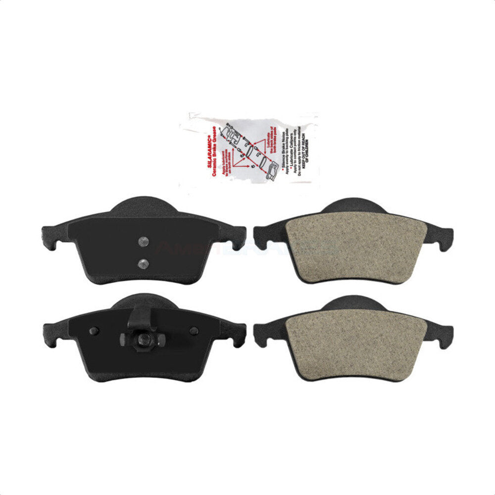 Rear Semi-Metallic Disc Brake Pads NWF-PRM795 For Volvo S60 V70 XC70 S80 by AmeriBRAKES