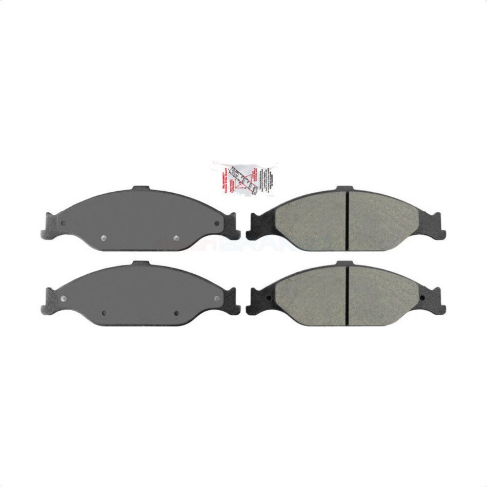 Front Semi-Metallic Disc Brake Pads NWF-PRM804 For Ford Mustang