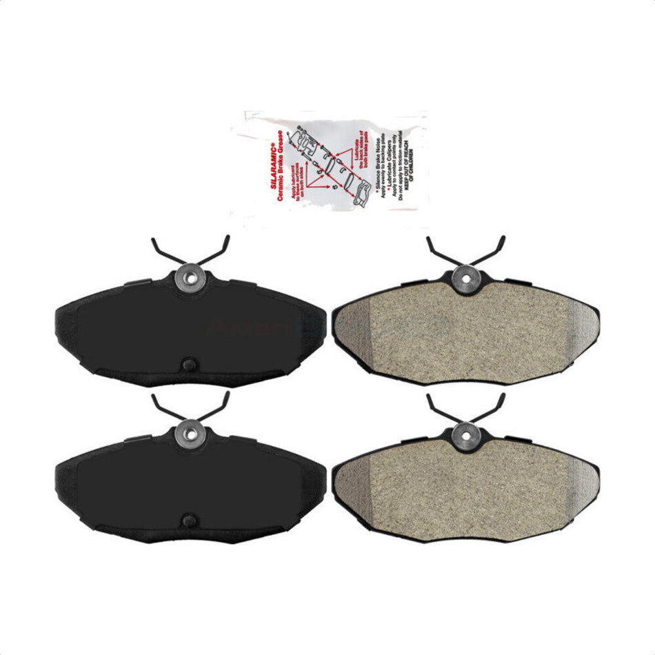 Rear Semi-Metallic Disc Brake Pads NWF-PRM806 For Lincoln Ford Thunderbird LS Jaguar S-Type Mercury Cougar Mark VIII XJ8 Vanden Plas Dodge Viper by AmeriBRAKES