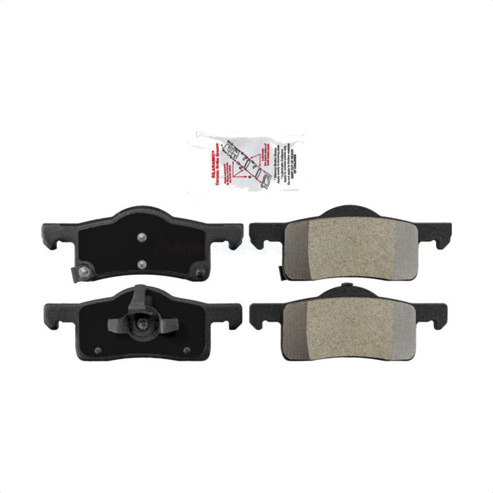 Rear Semi-Metallic Disc Brake Pads NWF-PRM935 For Ford Expedition Lincoln Navigator by AmeriBRAKES